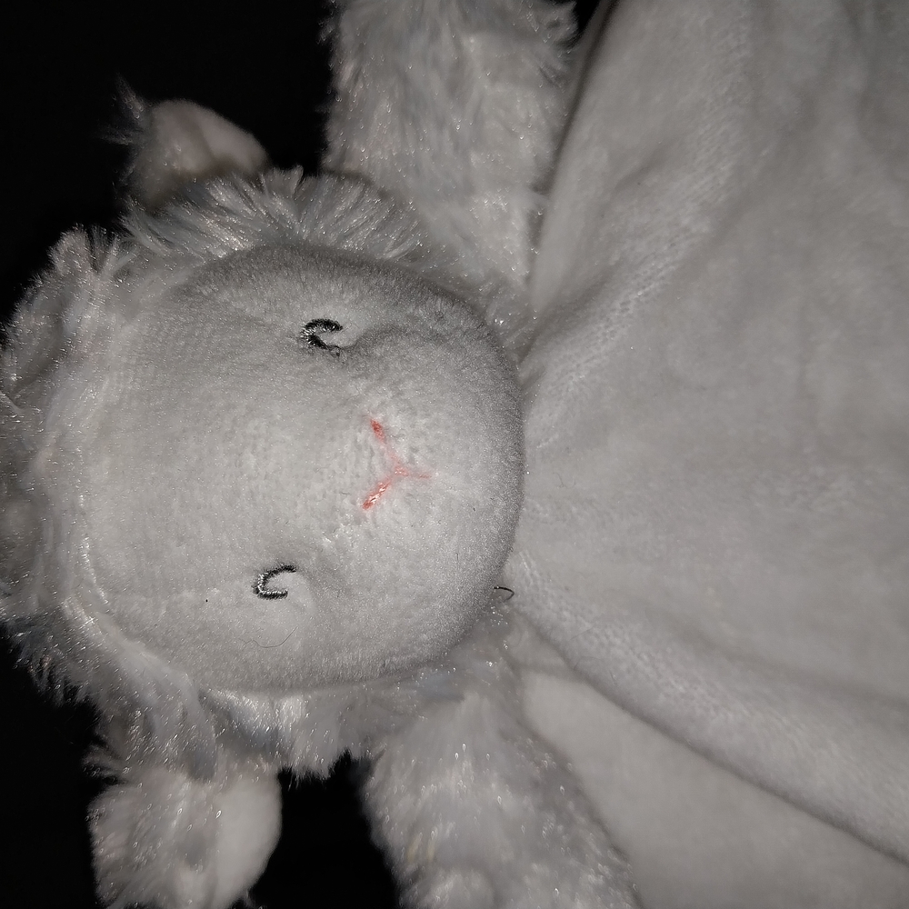 Soft White Lamb Plush Toy